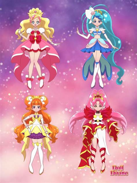 recreated  princess   precure dress  game fandom