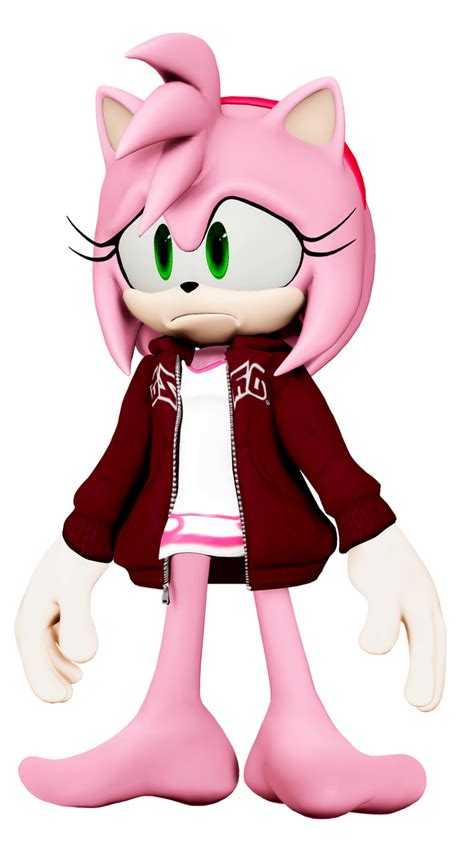 Amy Rose Jacket Outfit Sonic Sfm Render By Cutixemma On Deviantart