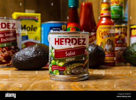 A Variety Of Mexican Foods Available At Most California Grocery Stores