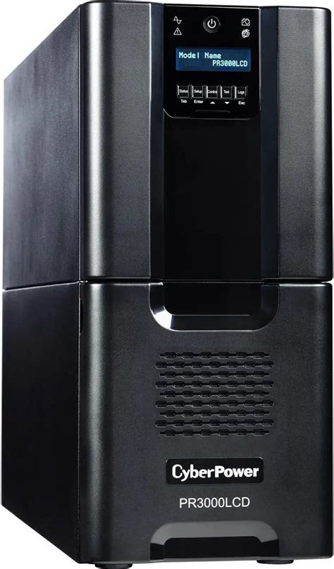 CyberPower Smart App Sinewave Enterprise UPS — 3000VA / 2700W 208V/240V High-Voltage 2U (with External Extended Runtime Battery Module / NEMA) (PR3000HV-EBM-KIT-NEMA)