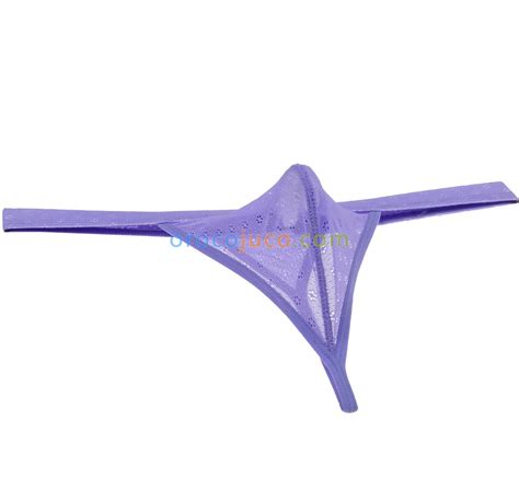 Sexy Men S Sheer Jacquard Lace Bikini Thong Underwear Mesh Belt Open Side T Back Mu X