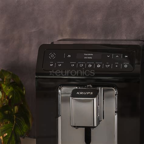 Krups Evidence, black - Espresso machine, EA891810 | Euronics