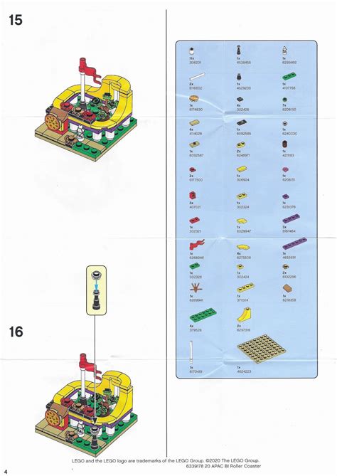 Brickfinder - Toys ‘R’ Us LEGO Bricktober Roller Coaster Instructions!