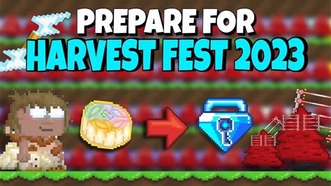 How To Prepare For Harvest Fest Easy Bgl Profit Growtopia