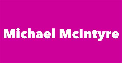 Michael Mcintyre Spouse Children Birthday And More