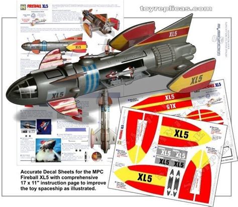 Fireball XL5 - Model Fighter Plane