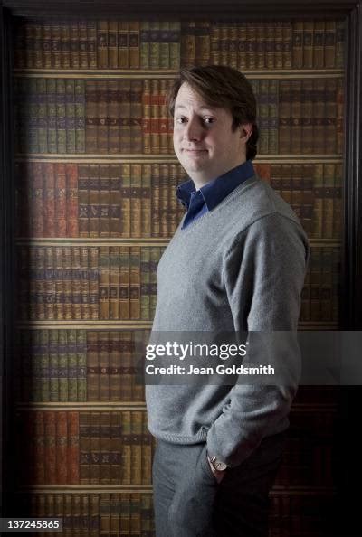comedian  broadcaster david mitchell  photographed   news