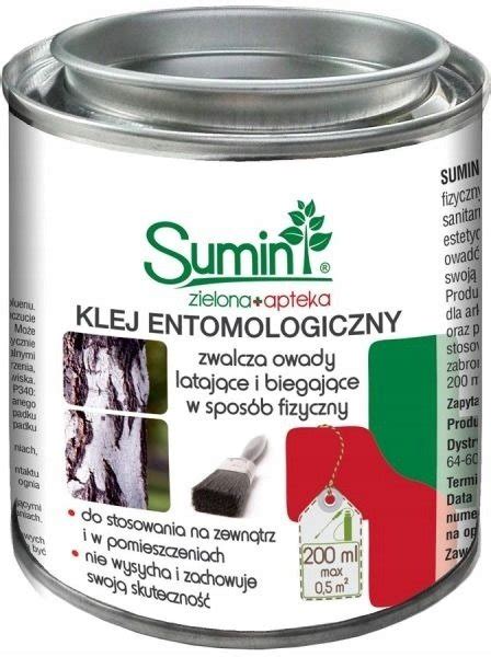 Klej Entomologiczny Zwalcza Owady 200 Ml Kka 09679 SUMIN Sklep