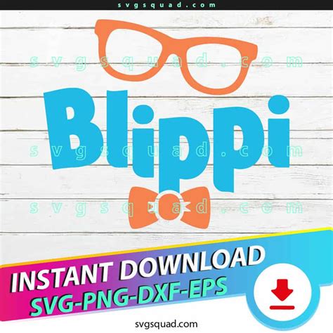 Tools Home And Living Cricut File For Cut Blippi Logo Svg Blippi Svg