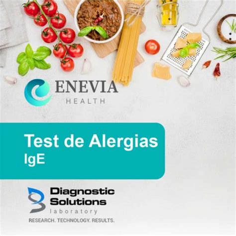 Test de Alergias IgE Diagnostic Solutions Latinoamérica Enevia Health