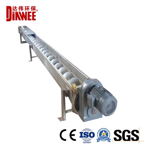 Auger Conveyor Sludge Shaftless Screw Conveyor For Sludge Dewatering