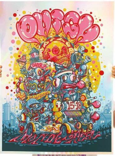 Phish Poster Mondegreen Millward Foil Mint Print Le Show Dover De