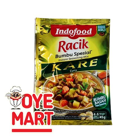 Jual INDOFOOD RACIK BUMBU SPESIAL KARE 45GR BUMBU BASAH Shopee