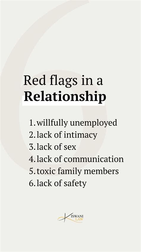 6 Red Flags In A Marriage In 2023 Red Flag Relationship Red Flags