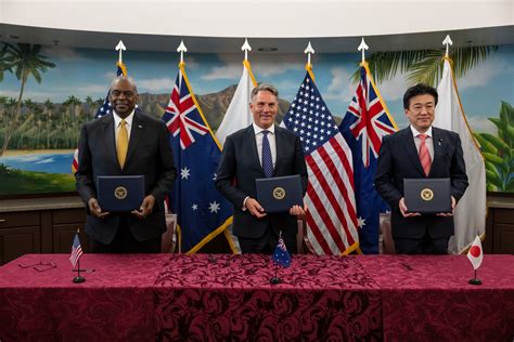 Joint Statement From Us Japan Australia Trilateral Defence Ministers