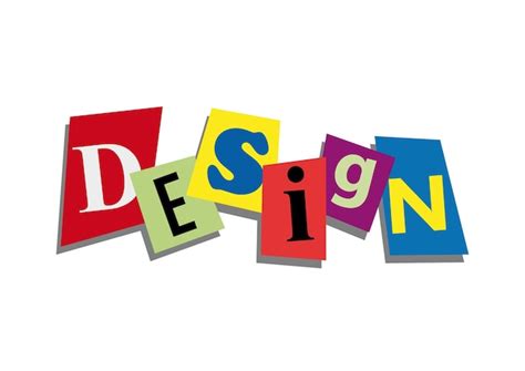 premium vector design word  text cut  paper  flat design