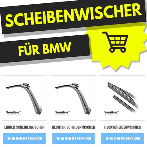 Bmw Serie X F Scheibenwischer Wischerbl Tter Heckscheibenwischer