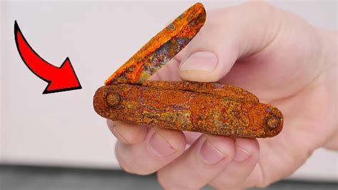 Abandoned Pocket Knife Restoration YouTube