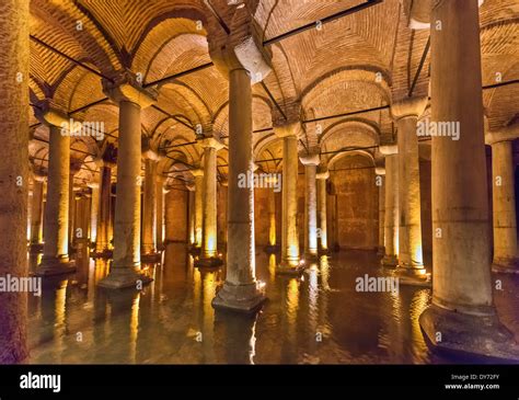 The Yerebatan Sarnici The Sunken Cistern Or Basilica Cistern