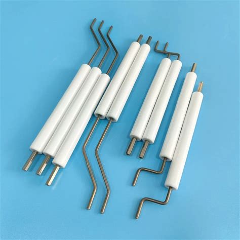 Alumina Ceramic Electrodes Ignition Needle For Industrial Furnace