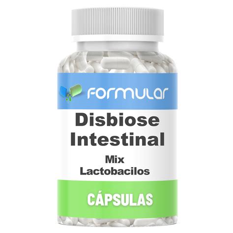 Probiótico Para Disbiose Intestinal - Disbiose Intestinal - Mix Lactobacilos - Probiótico Intestinal | Formular