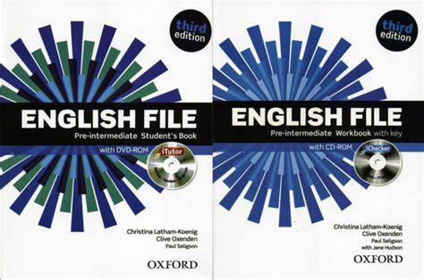 English File Pre-intermediate 3rd edition (Student's book + Workbook ...