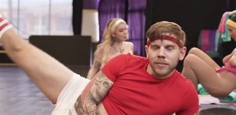 Prof Dancer Fucks His TS And Busty Clients Ass BeMyHole