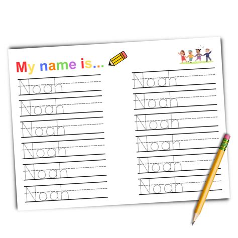 Free custom printable handwriting worksheet templates | Canva