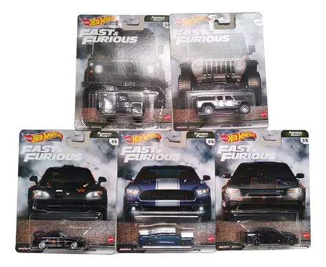 Hot Wheels Premium Fast And Furious Fleet Serie De Carros Env O Gratis
