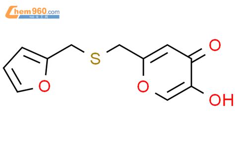 502482 21 5 4H PYRAN 4 ONE 2 2 FURANYLMETHYL THIO METHYL 5 HYDROXY