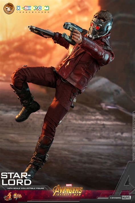 Hot Toys MMS Avengers Infinity War Th Scale Star Lord Collectible Figure