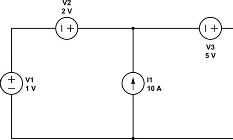 Voltaje En Un Circuito Eléctrico Que Consiste En Una Fuente De Corriente Electronica