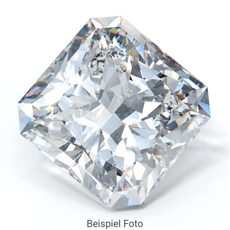 Radiant Diamant 1.6 Carat, E-VS1, für die Dornenhochzeit kaufen L1SOMKA ...
