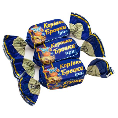 Конфеты ирис сливочный Коровка Бровка 2кг. ТМ Балу (ID#806637135), цена ...