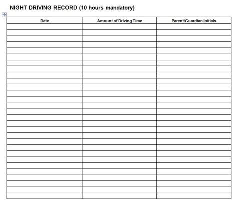 32+ Free Printable Driver Log Book Templates (Excel / Word) - Best Collections