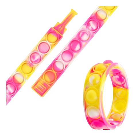 Pulseira Pop It Hand Fidget Toy Brinquedo Sensorial Apertar