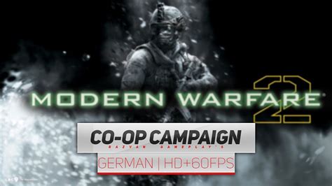 Call of Duty Modern Warfare 2 Co Op Missionen 4 Läuft wie