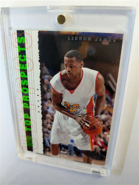 Promo Upper Deck Ud Top Prospects Lebron James P Rookie Rc