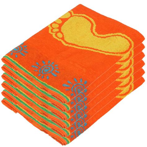 т Полотенце Авангард 40*70см 420гр 100% хл жаккард Ножки пестротканое ...