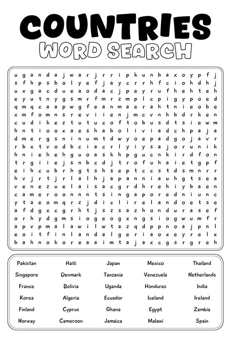 Extremely Hard Word Search - 20 Free PDF Printables | Printablee