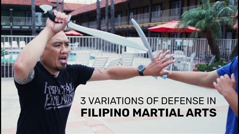 3 Variations To Level Up Your Defense In Filipino Martial Arts Youtube