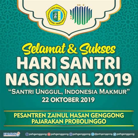 Ini Rangkaian Kegiatan Peringatan Hari Santri 2019 Di Pesantren Zainul