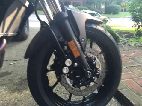 Yamaha Fz Motorcycle Red Cc Naked Bike Barely Riden