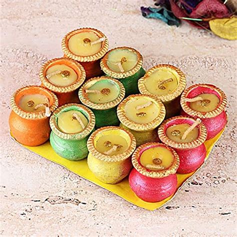 Buy Send Matki Wax Diya Pack Of Burning Time Online Fnp