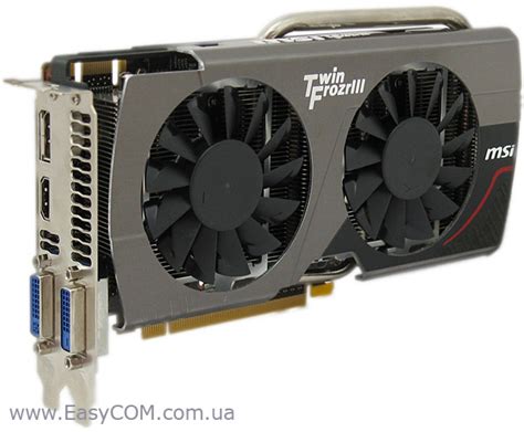 Обзор и тестирование видеокарты MSI GeForce GTX 660 2 ГБ GDDR5 Twin ...