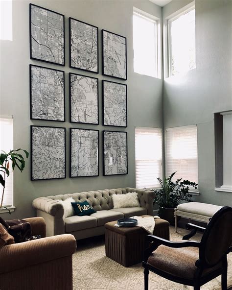 wall art  tall ceilings typikalempire