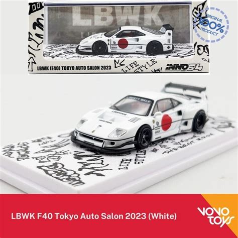 Jual AR2158 Inno 1 64 LBWK Ferrari F40 Tokyo Auto Salon 2023 White