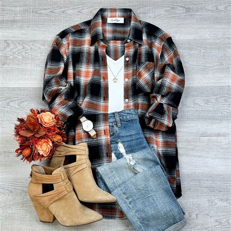women flannel dress 5
