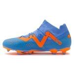 PUMA Future Match FG AG Supercharge Blå Vit Orange Barn