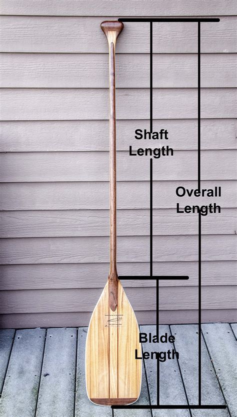 sizing  canoe paddle freestyle canoeing